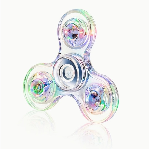 LED Light-Up Fidget Spinner - Picture 3 of 4